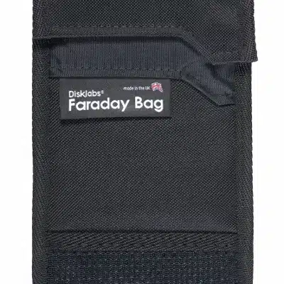 Disklabs Faraday Phone Bag - UK Police approved Secured by Design signal blocking phone case