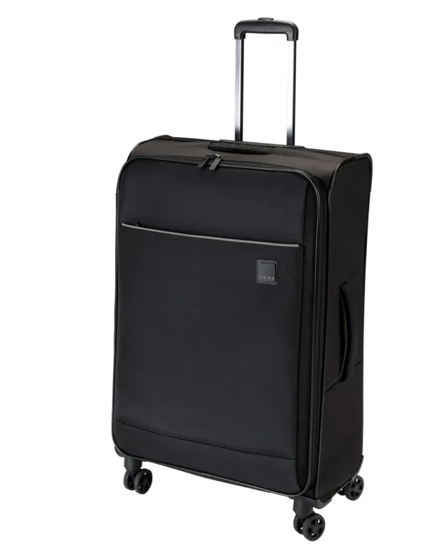 Closed suitcase, highlighting discreet nature of this Caseva portable vehicle safe - covert