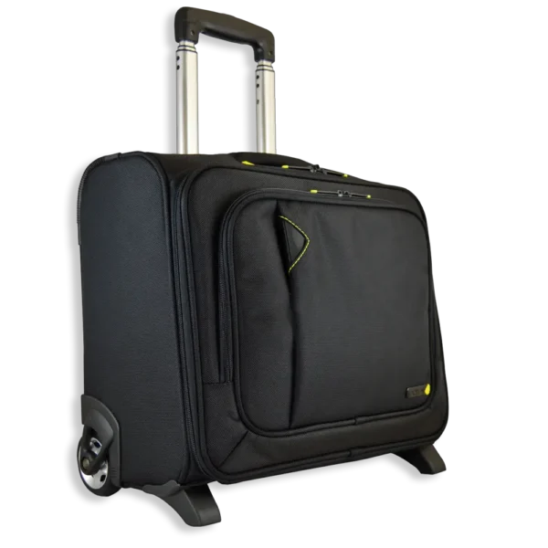 TechAir TAN3901V5 rolling briefcase for travel.